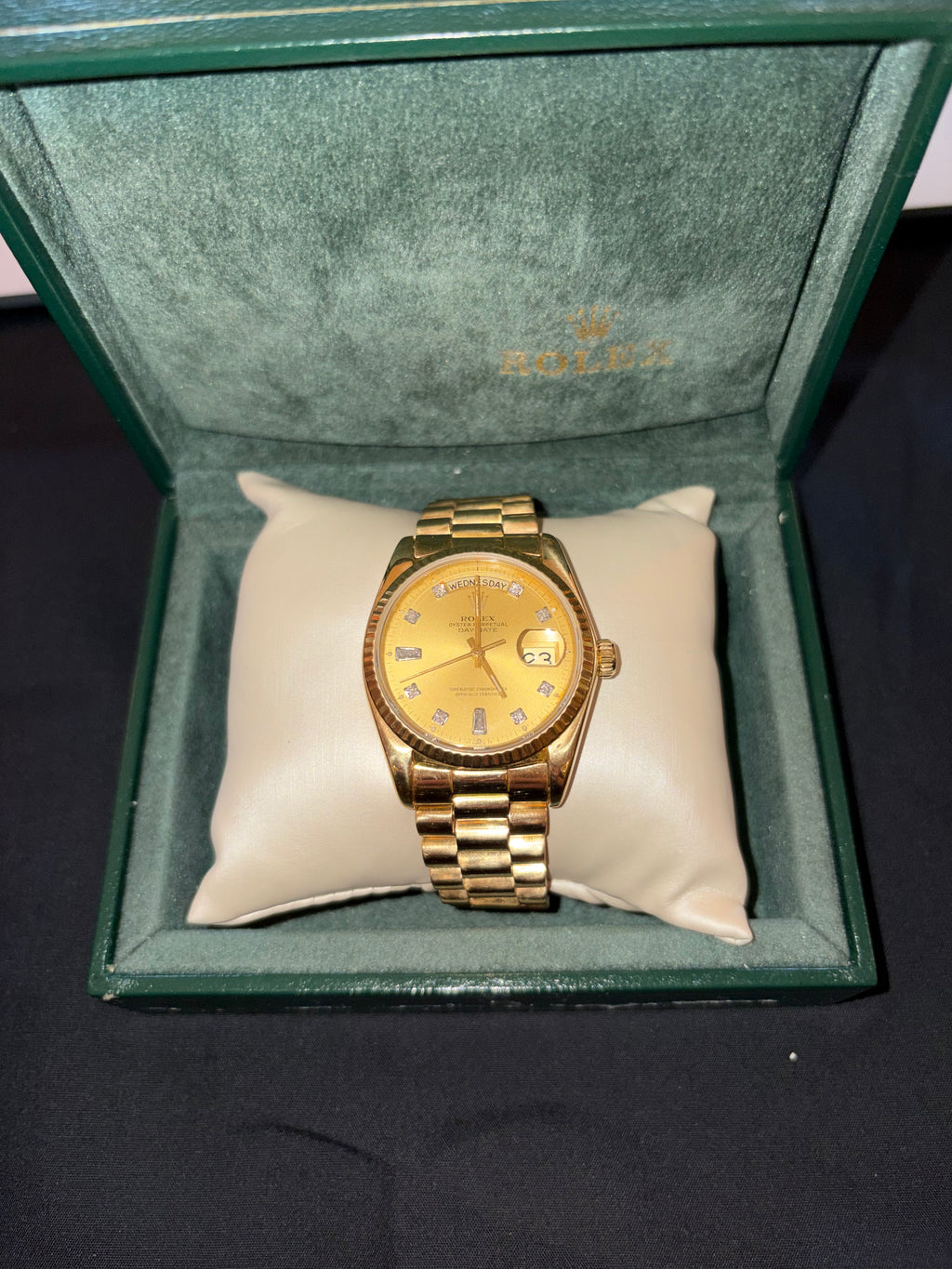 Gent's 18ky Rolex Day-Date 1984 w/ Presidential Band (estate)