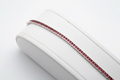 red diamond tennis bracelet