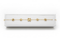18KY Solid 5- Butterfly Bracelet