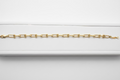18KY Tiffany Style Hardware Bracelet