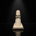 14KR/W Fancy LDS Diamond Ring