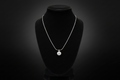 Round Diamond Solitaire Pendant Necklace