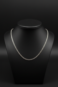 Estate solid 14ky gold curb link chain