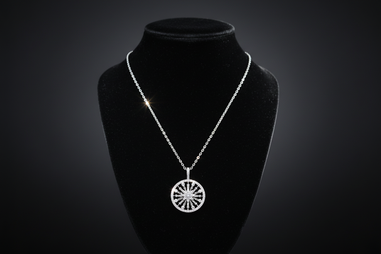 Diamond Star Pendant Necklace