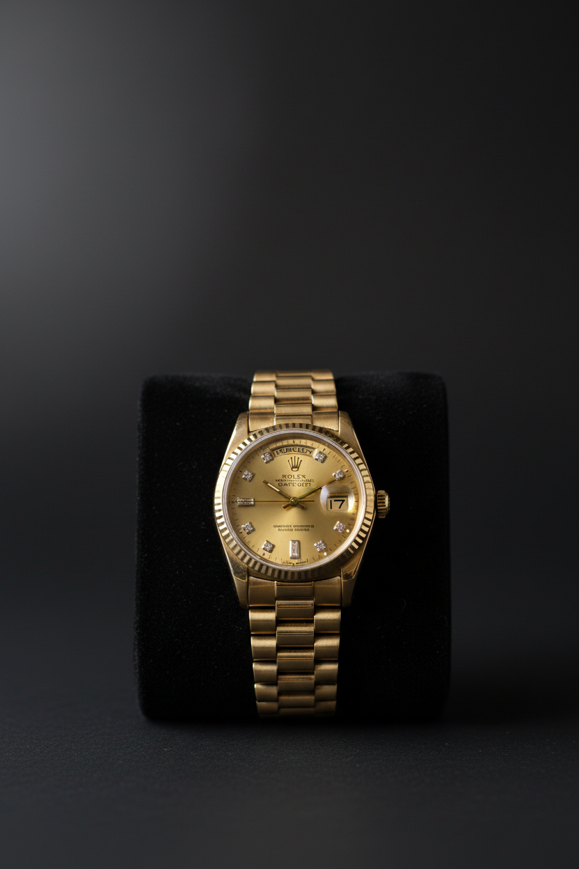 Gold Rolex Day-Date President Watch