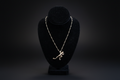 Gold Frog Charm Pendant Necklace