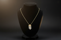 14ky gold diamond pendant