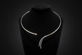 14kw diamond Collar Necklace