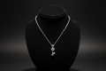 Diamond Flower Pendant Necklace