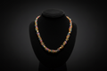 Multi-Genuine Colored Sapphires Necklace Briolette cut 78ctw 17"