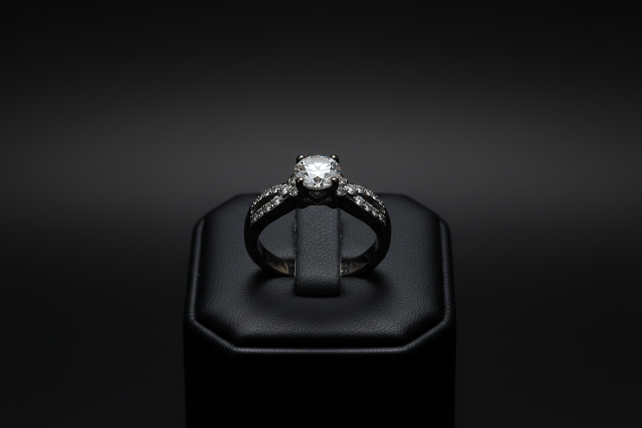 Diamond Solitaire Engagement Ring