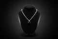 Dark Gemstone Pendant Necklace