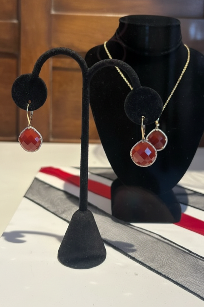 Red Agate Set